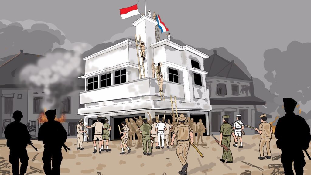 Peristiwa Perobekan Bendera Pertempuran Surabaya